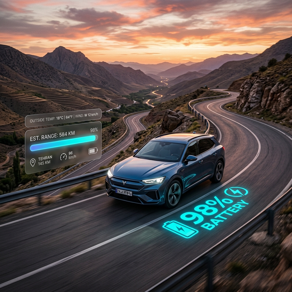 EV Range Iran